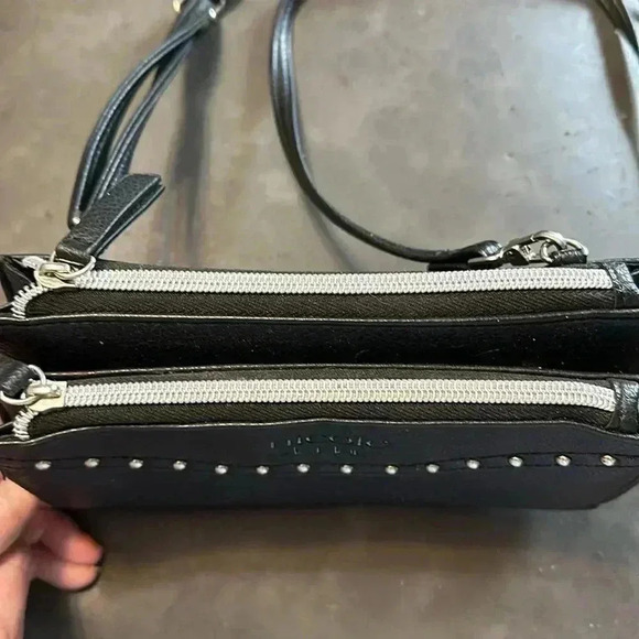 Black small should bag by Nicole Miller - Picture 3 of 6